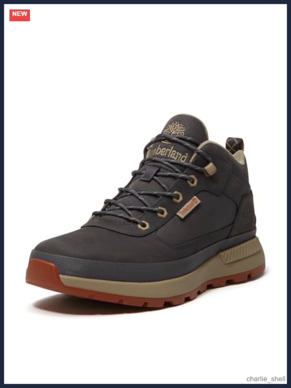 Men's Timberland Field Trekker Mid Lace Hiker Water Resistant Leather Hiking